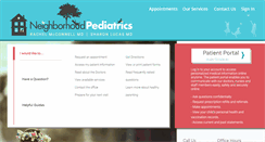 Desktop Screenshot of neighborhoodpediatrics.com